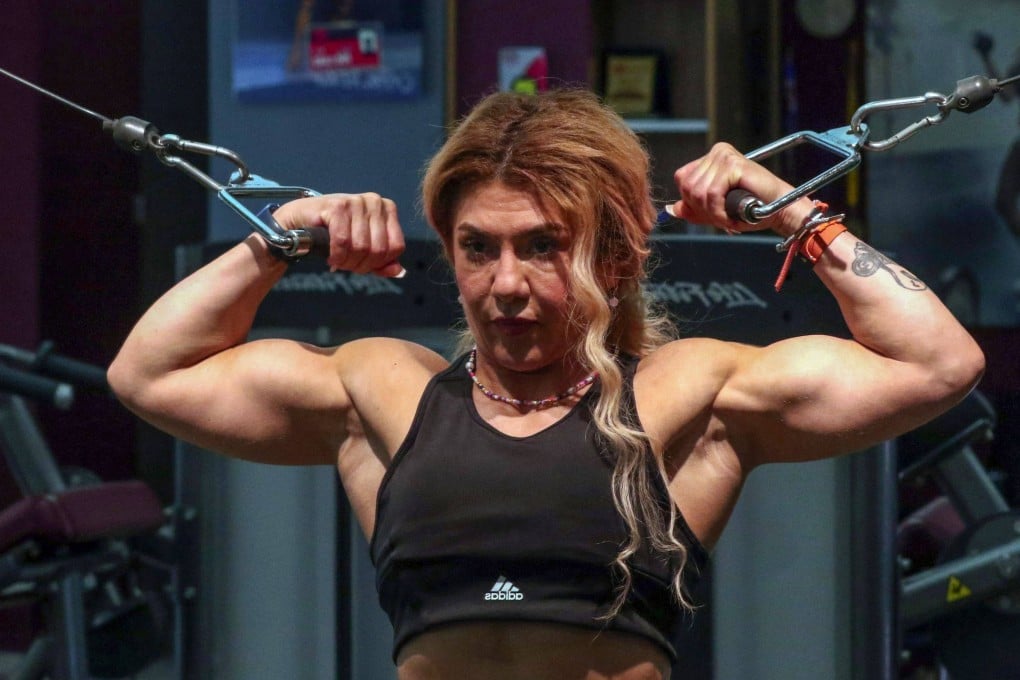 Shylan Kamal sees her passion for bodybuilding as a matter of gender equality in Iraq’s autonomous Kurdistan region. Photo: AFP