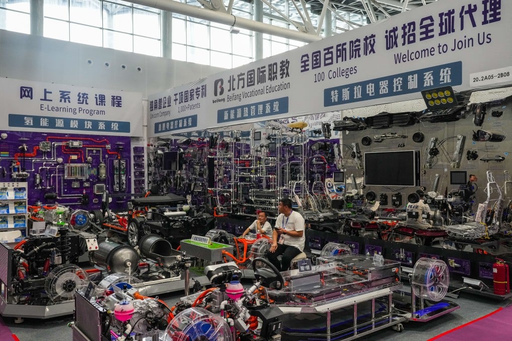 It was the first time in three years that visitors were allowed to attend the fair. Photo: Xinhua