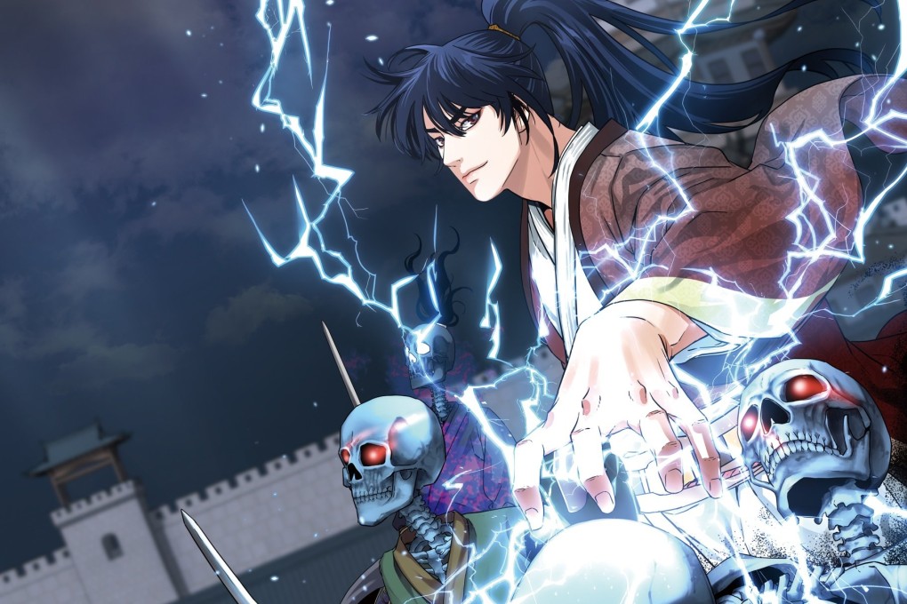 A scene from a webtoon by  Kenaz, a South Korean start-up that has partnered with Apple Books to create web comics, popular in Korea and Japan, for a global readership. Photo: Kenaz