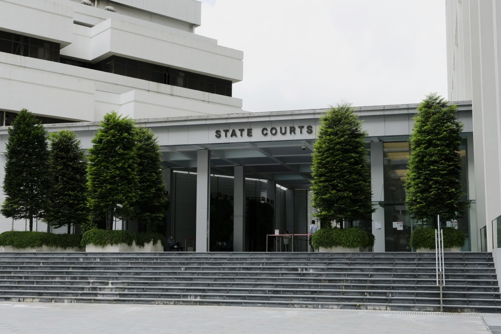 The State Courts in Singapore. The offender, later identified as Cavell Chua Ke Qin, pleaded guilty to committing an obscene act in a public place. Photo: AP
