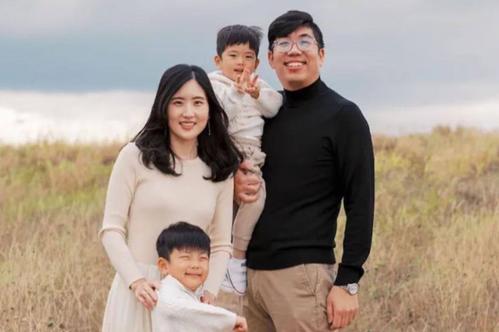 A photo from a GoFundMe page shows Cindy Cho, Kyu Song Cho and their sons. Photo: GoFundMe