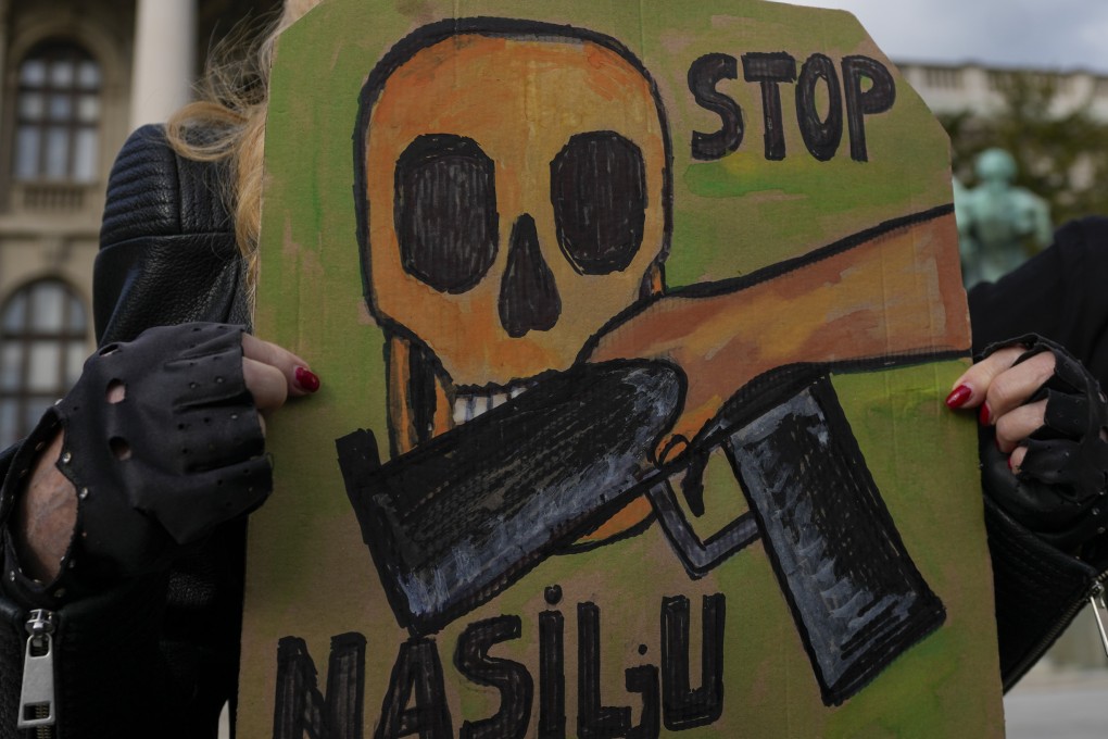 Serbia has launched a gun amnesty after recent mass killings followed by protests. Photo: AP