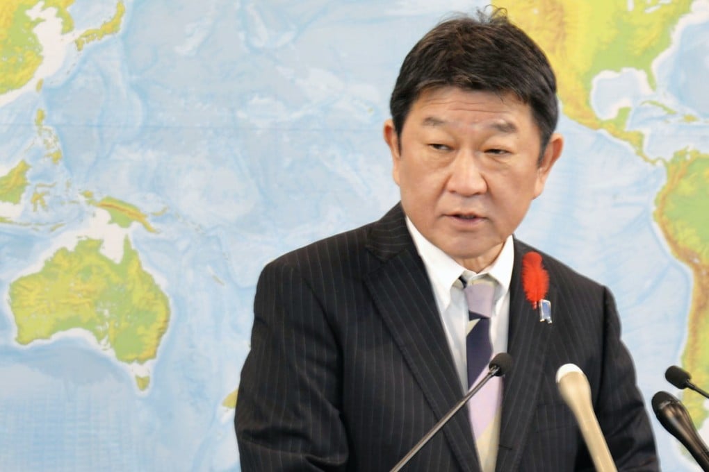 Analysts point out that Motegi has a number of weaknesses, such as rubbing fellow politicians and bureaucrats the wrong way and an aloof image among the public. Photo: Kyodo