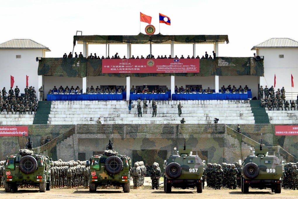 The neighbouring countries are holding joint military exercises in Laos until May 28. Photo: Xinhua