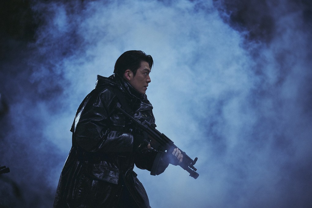 Kim Woo-bin as 5-8 in a still from “Black Knight”, a dystopian sci-fi Korean drama series on Netflix that suffers from lax pacing and bland sets and gives a strong cast little to work with. Photo: Netflix