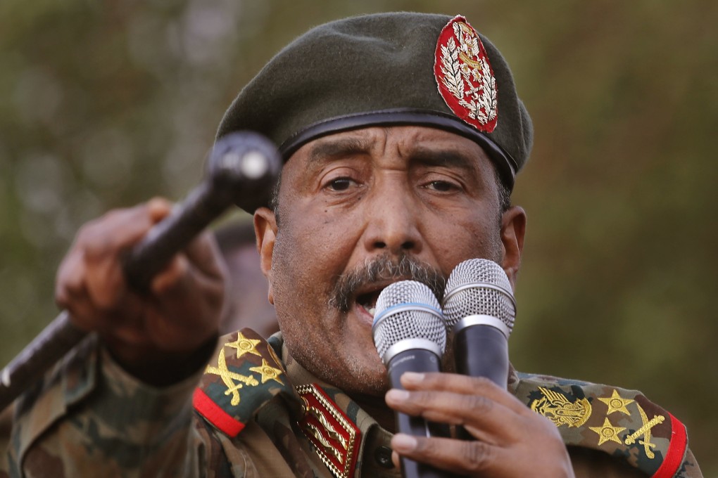 Sudan’s army chief Abdel Fattah al-Burhan has accused the rival Rapid Support Forces (RSF) of recruiting fighters from troubled nearby countries. File photo: AP