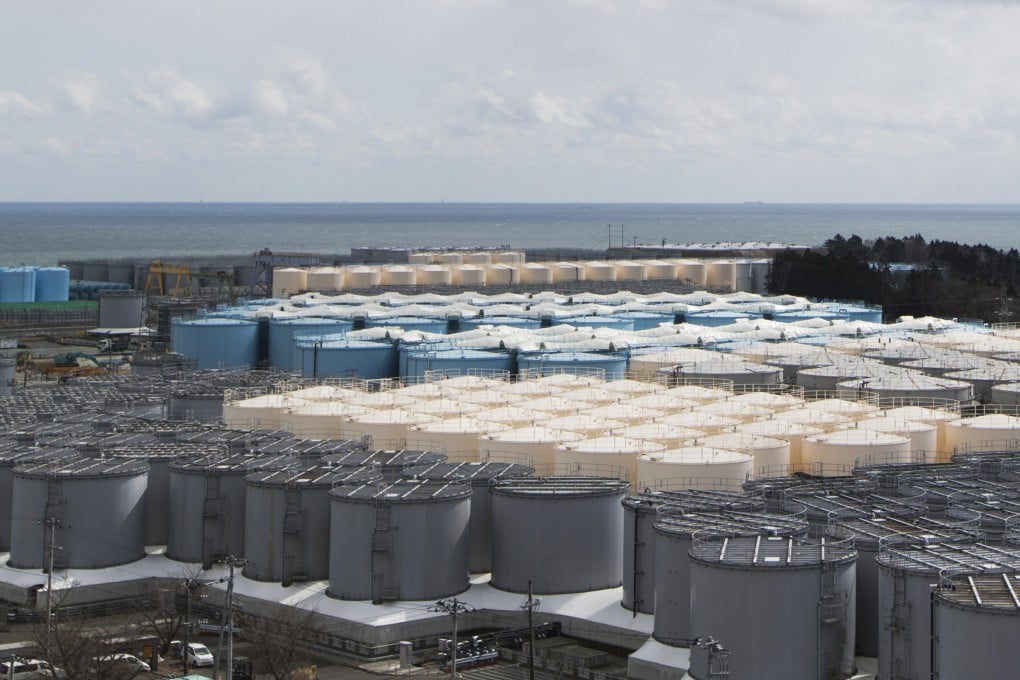 Tanks storing treated radioactive water at the Fukushima Daiichi nuclear power plant in Japan. Photo: AP