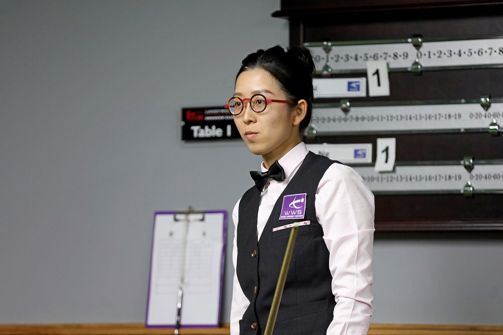Ng On-yee will try to win her World Snooker Tour place back next month. Photo: WTS