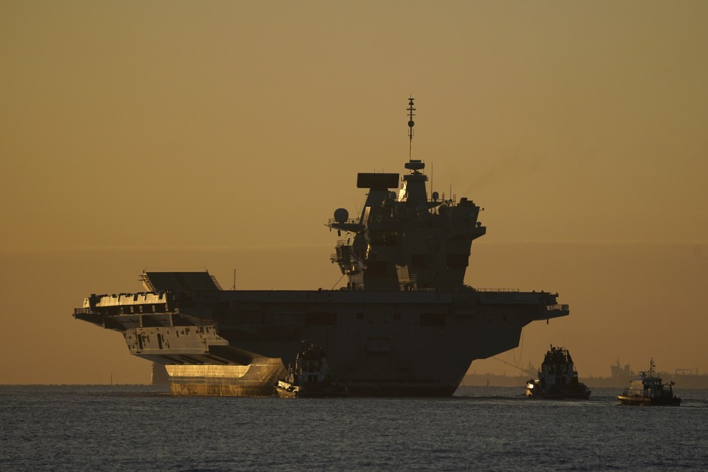 HMS Prince of Wales, which was commissioned in 2019, has been sidelined since August. File photo: dpa