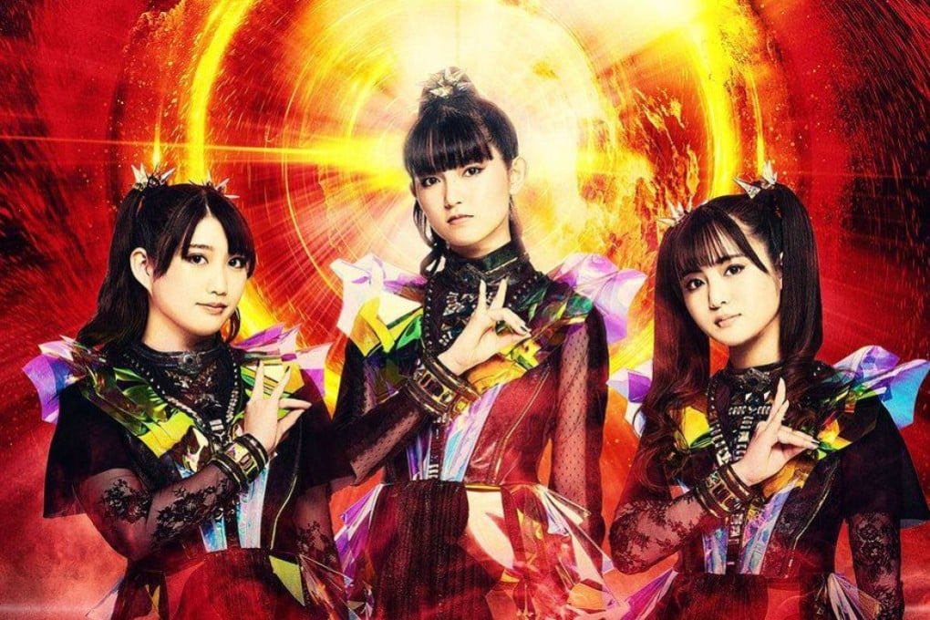(From left) Momometal, Su-metal and Moametal of Japanese ‘kawaii metal’ group Babymetal, who blend heavy metal with Japanese pop. The group will play their first show in Hong Kong on May 31. Photo: Instagram / @babymetal_official