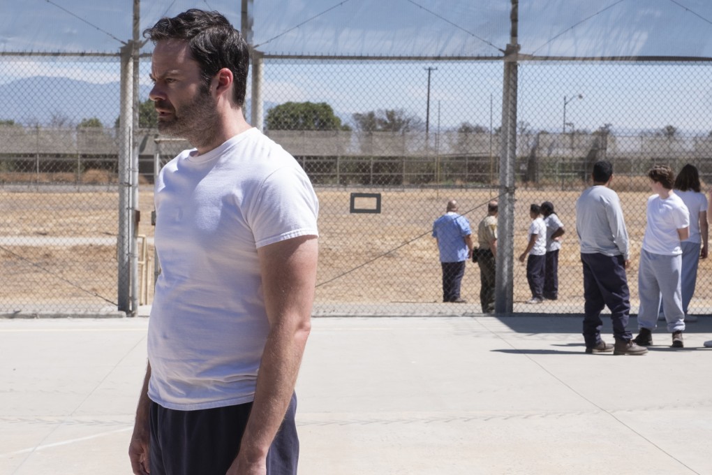 Bill Hader as Barry in “Barry”. The black comedy, in its fourth and final series on HBO and HBO Go, sees the ex-US marine-turned-assassin, turned actor, finally incarcerated for murder. Photo: HBO