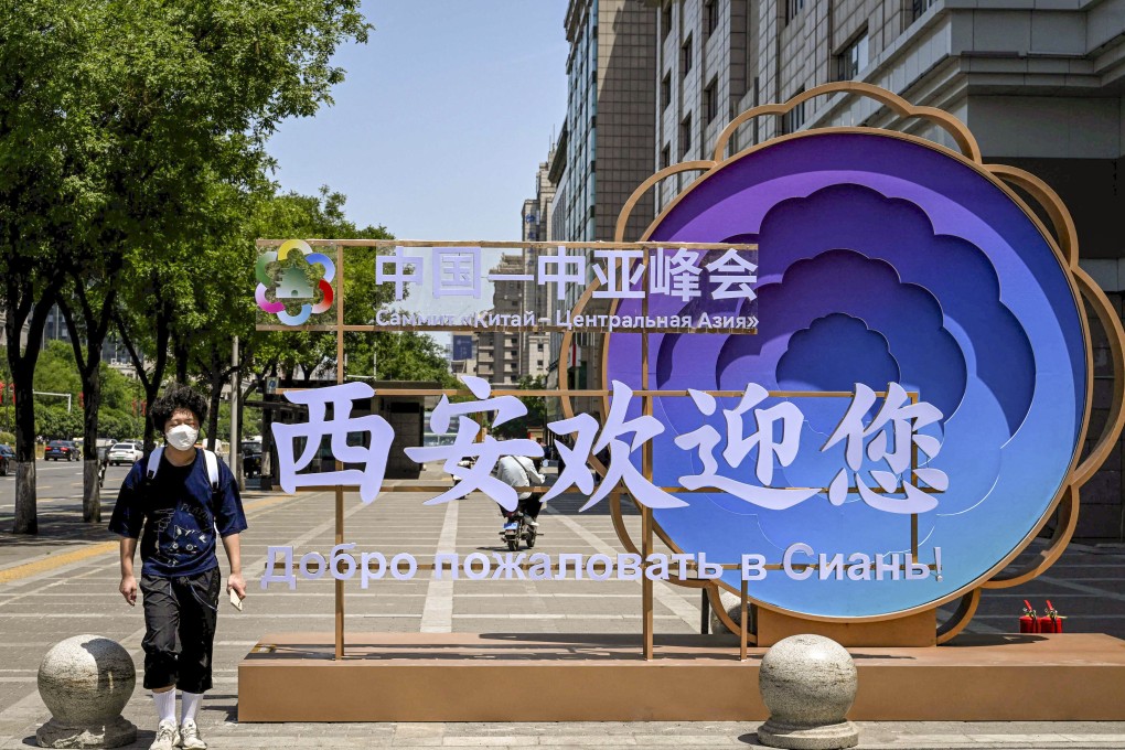 The China-Central Asia summit opened in Xian on Tuesday. Photo: AFP