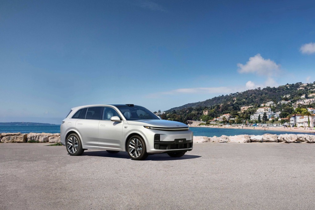 Li Auto’s five-seat electric SUV, the L7. Photo: Li Auto