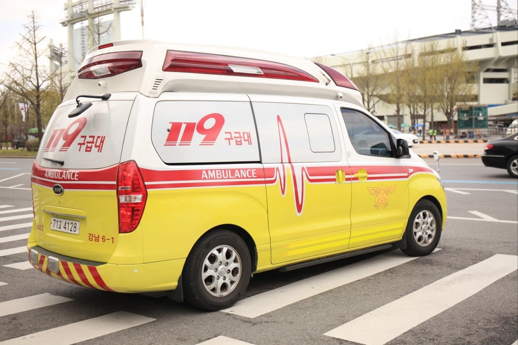 An ambulance in Seoul. The healthcare system in South Korea is massively understaffed, which is leading to suffering and death. Photo: Shutterstock