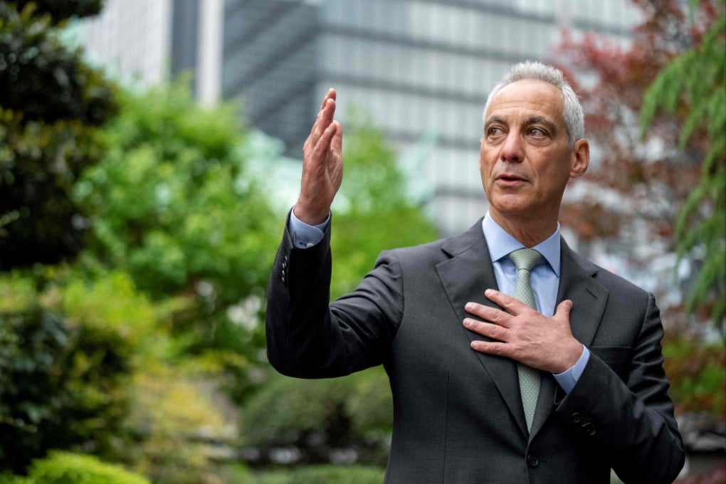US ambassador to Japan Rahm Emanuel. Photo: AFP