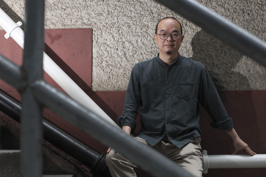 Hong Kong artist Tozer Pak in Central.  Photo: Xiaomei Chen