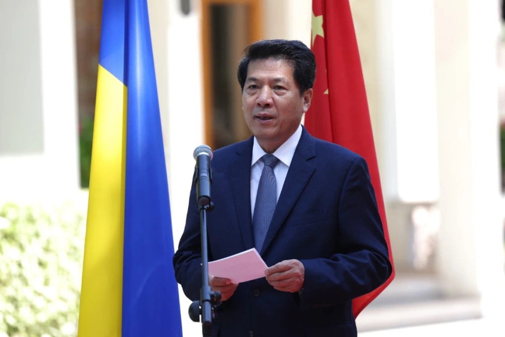 Li Hui, who is overseeing Beijing’s peacemaking efforts in Ukraine, is undertaking a tour of European capitals. Photo: Weibo