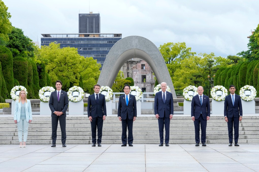 G7 leaders are expected to issue a “harshly worded statement” on China, according to analysts. Photo: via Reuters
