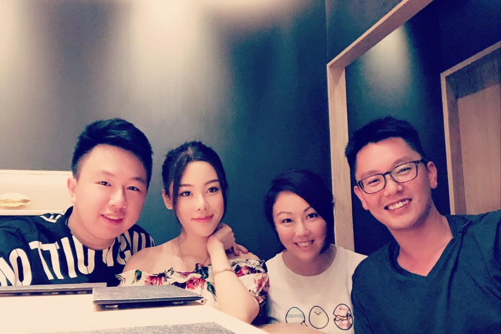 (Left to right) Chris Tam, Abby Choi, Joey Wong, also known as Mrs Pao, and Bernard Cheng. Photo: Handout