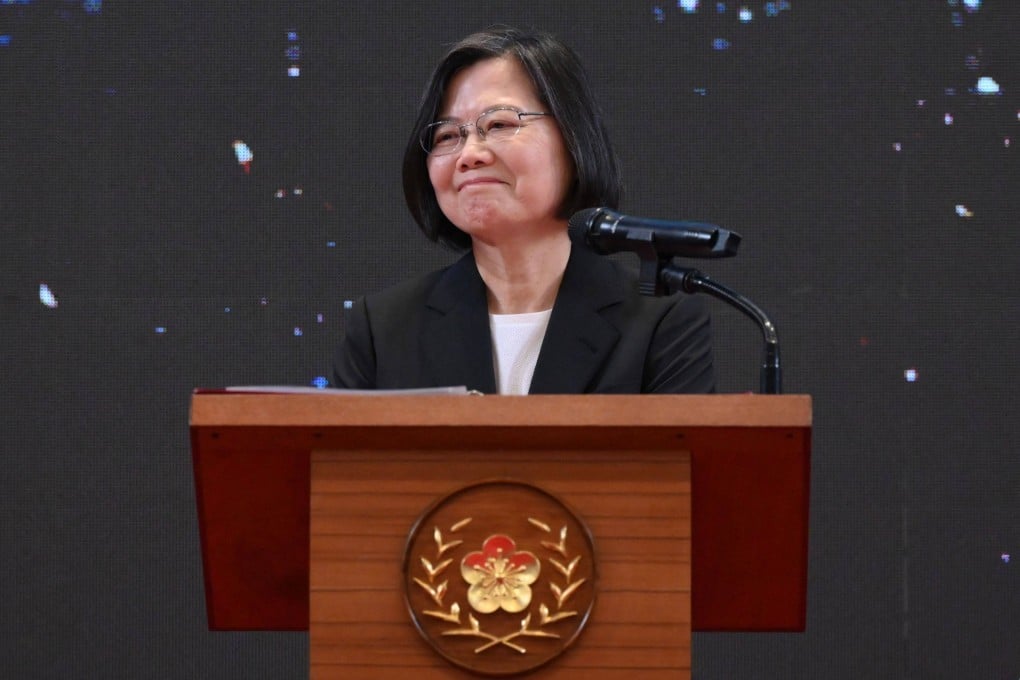 Taiwanese President Tsai Ing-wen is into the final year of her second term as the island’s leader. Photo: AFP