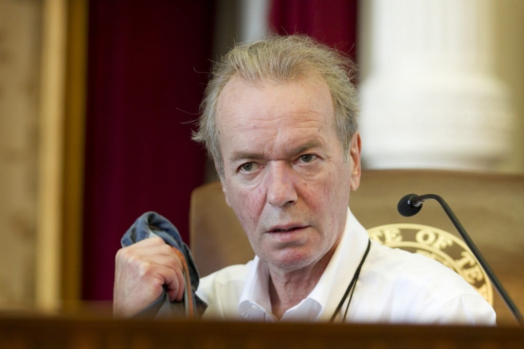 Author Martin Amis in Austin, Texas in 2014. Amis died on Friday. He was 73. Photo: Austin American-Statesman via AP