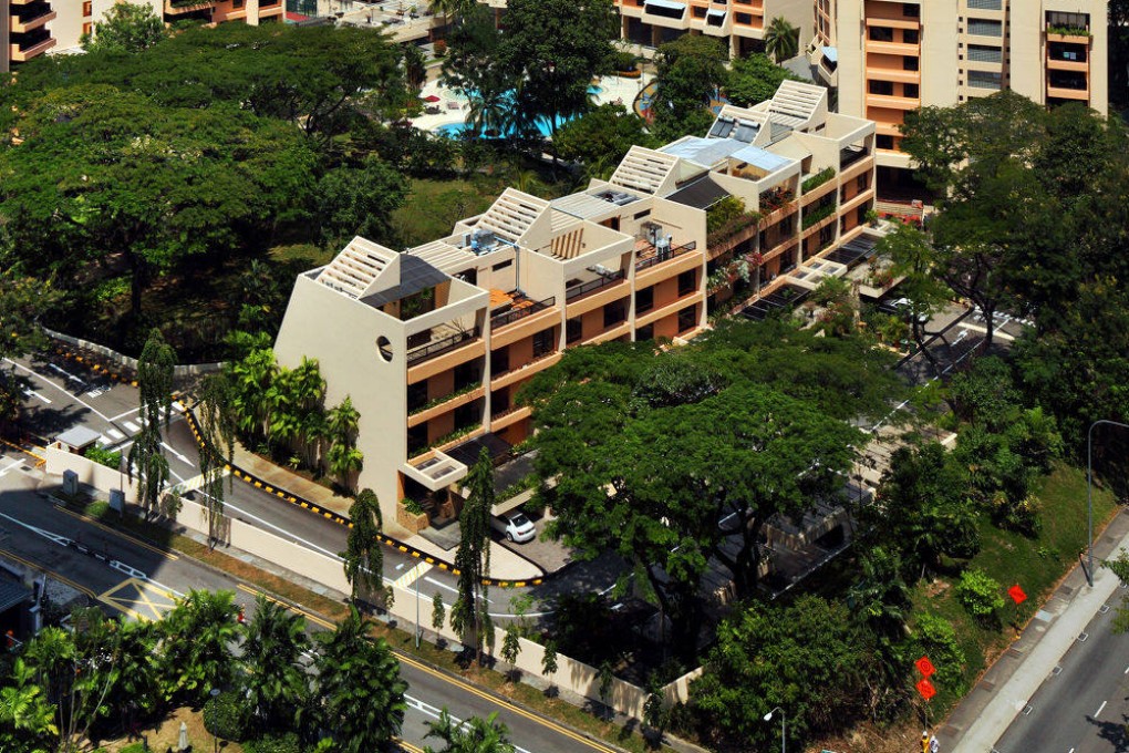 The 7,718 sq ft townhouse at Yong An Park was sold for $14.08 million on May 5, 2023. Photo: The Edge Singapore)