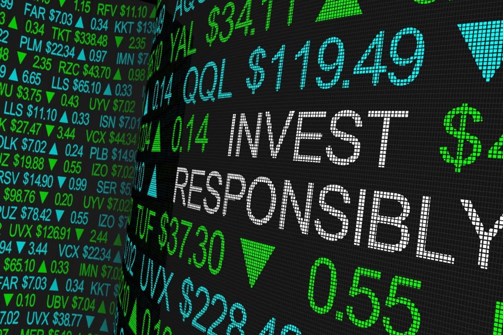 Shutterstock ID: 1359241973
Invest Responsibly Ethical Investing Moral Stock Investment 3d Illustration