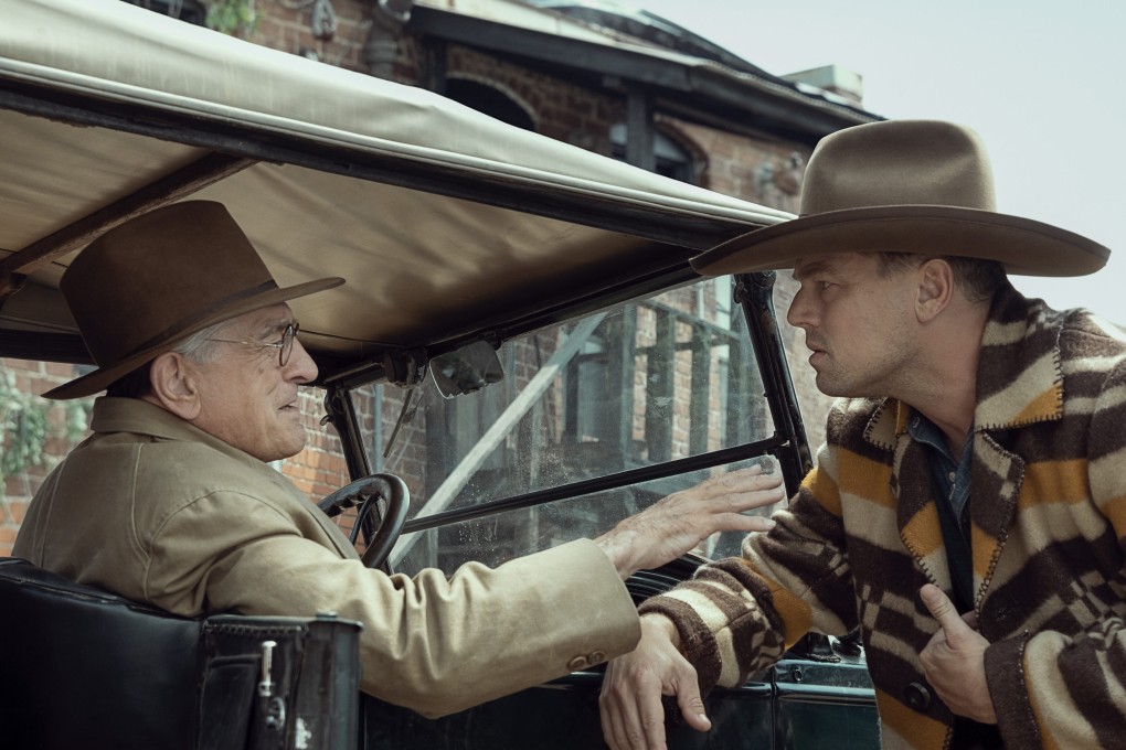 Robert De Niro (left) and Leonardo DiCaprio in a still from “Killers of the Flower Moon”, directed by Martin Scorsese. Lily Gladstone co-stars. Photo: Apple