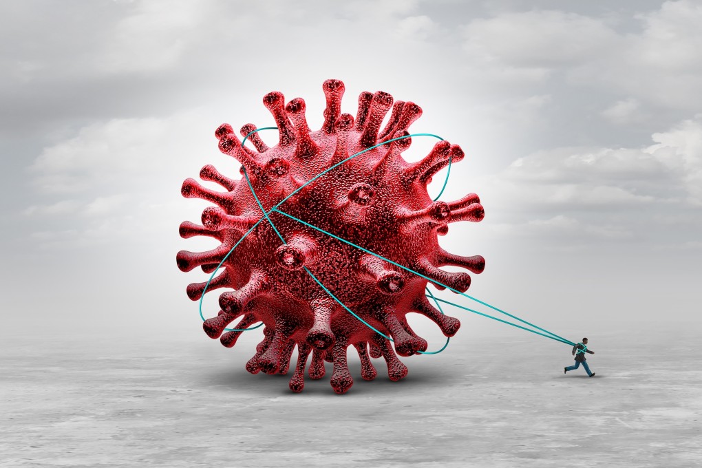 Hong Kong has been facing a renewed surge in Covid cases. Illustration: Shutterstock