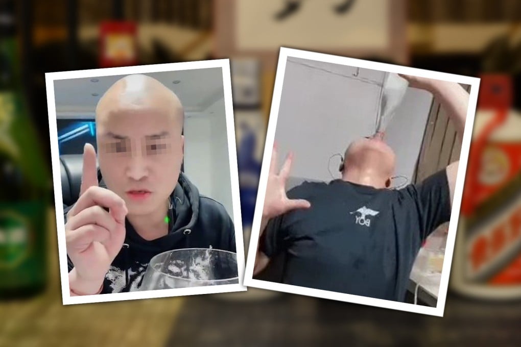 The man known as “Sanqiange” on Chinese social media was found dead shortly after a live-streaming contest that began at 1am. Photo: SCMP composite/Weibo