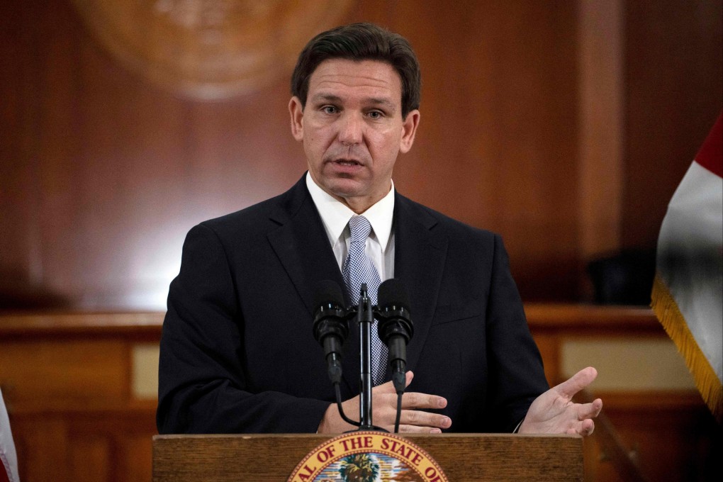 Signed by Florida Governor Ron DeSantis in early May, the law is due to take effect in July. Photo: AFP