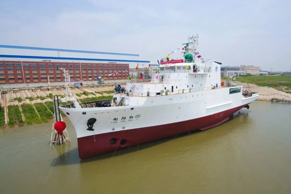 Xiang Yang Hong 05 was launched on Friday in Wuhan, Hubei province. Photo: Weibo