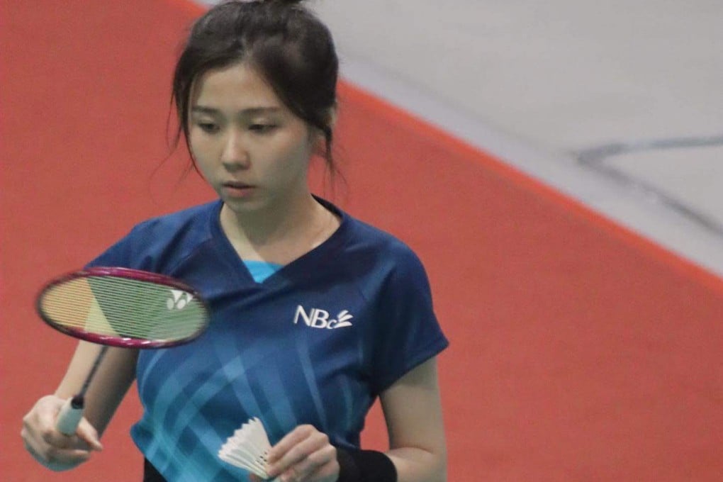Calista Lam Tsz-huen in action at the Bahrain Para Badminton International. Photo: Handout