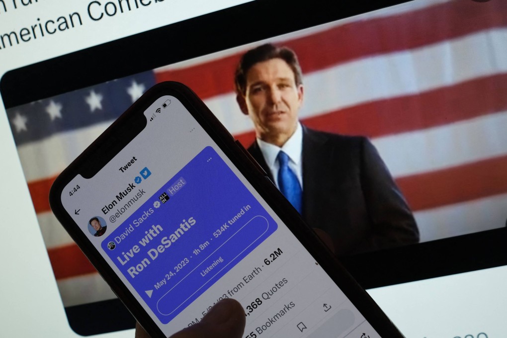 Ron DeSantis has become Donald Trump’s biggest rival for the Republican nomination. Photo: AFP