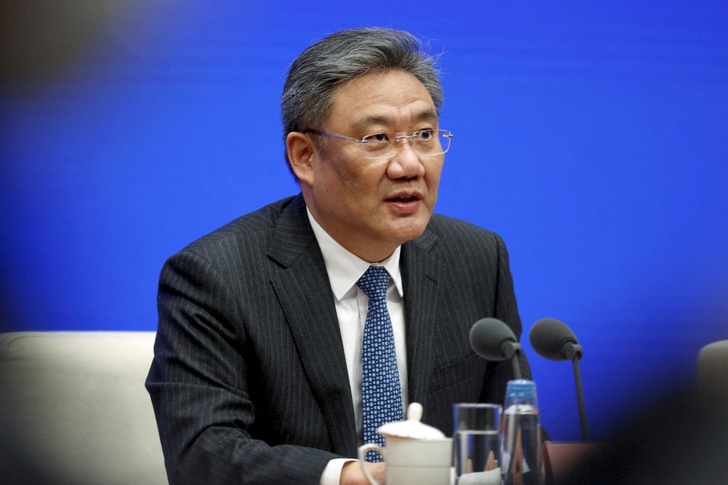 Chinese Commerce Minister Wang Wentao met his US counterpart Gina Raimondo in Washington on Thursday, US time. Photo: Reuters