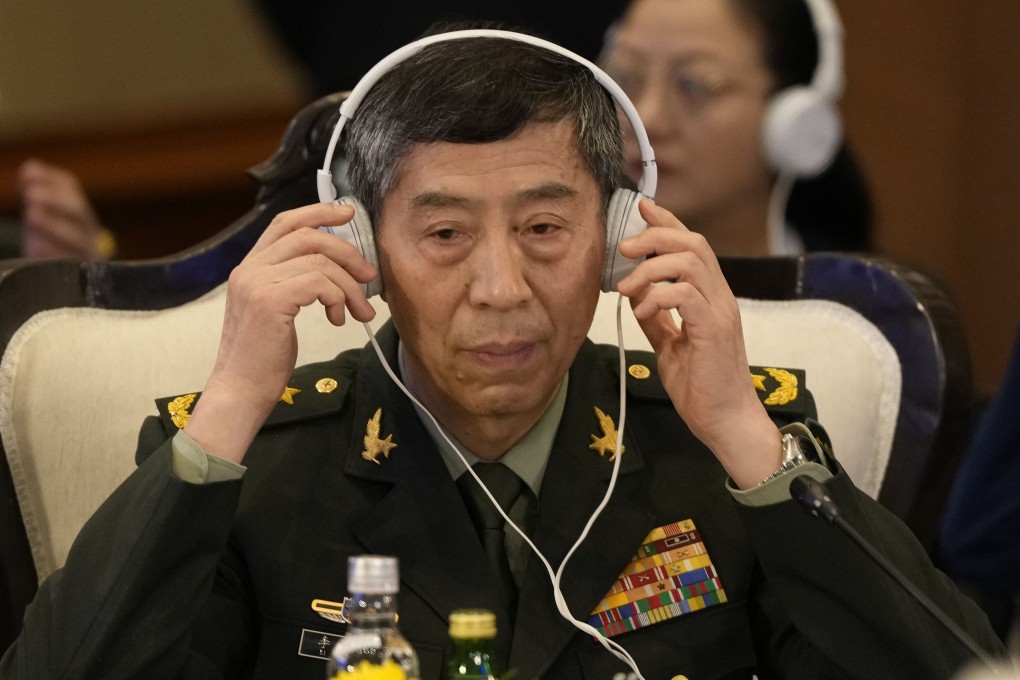 Chinese Defence Minister Li Shangfu has been under US sanctions since 2018. Photo: AP