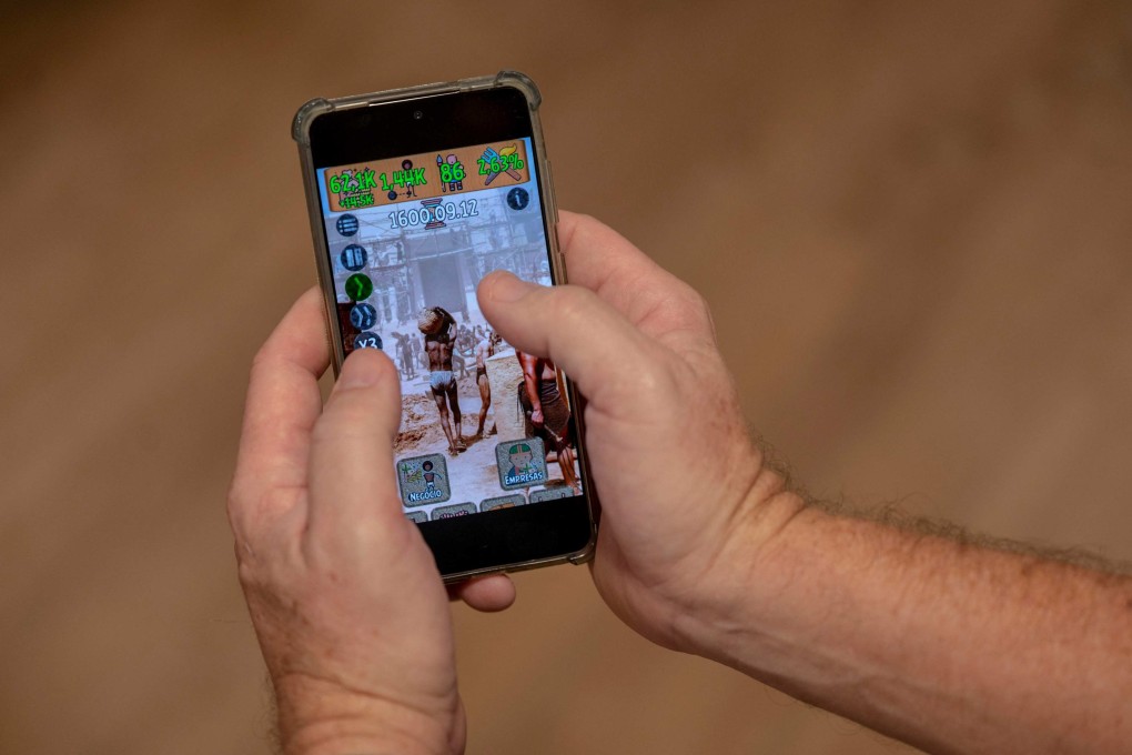 The Slavery Simulator app came with a disclaimer condemning “all types of slavery” and insisting the game was “solely for entertainment purposes”. Photo: AFP