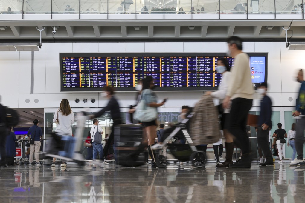 Police figures reveal that 499 travellers were detained on suspicion of committing various offences in the city between January and March. Photo: Yik Yeung-man