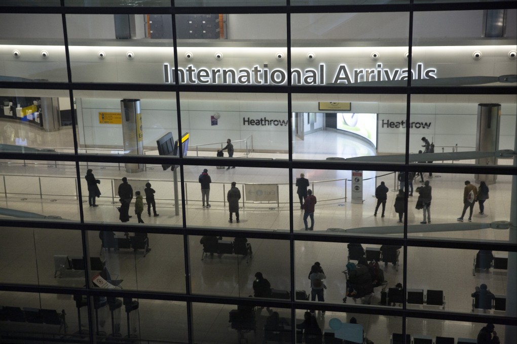 Travellers arriving at Heathrow Airport in London are being delayed due to a technical issue. Photo: AP