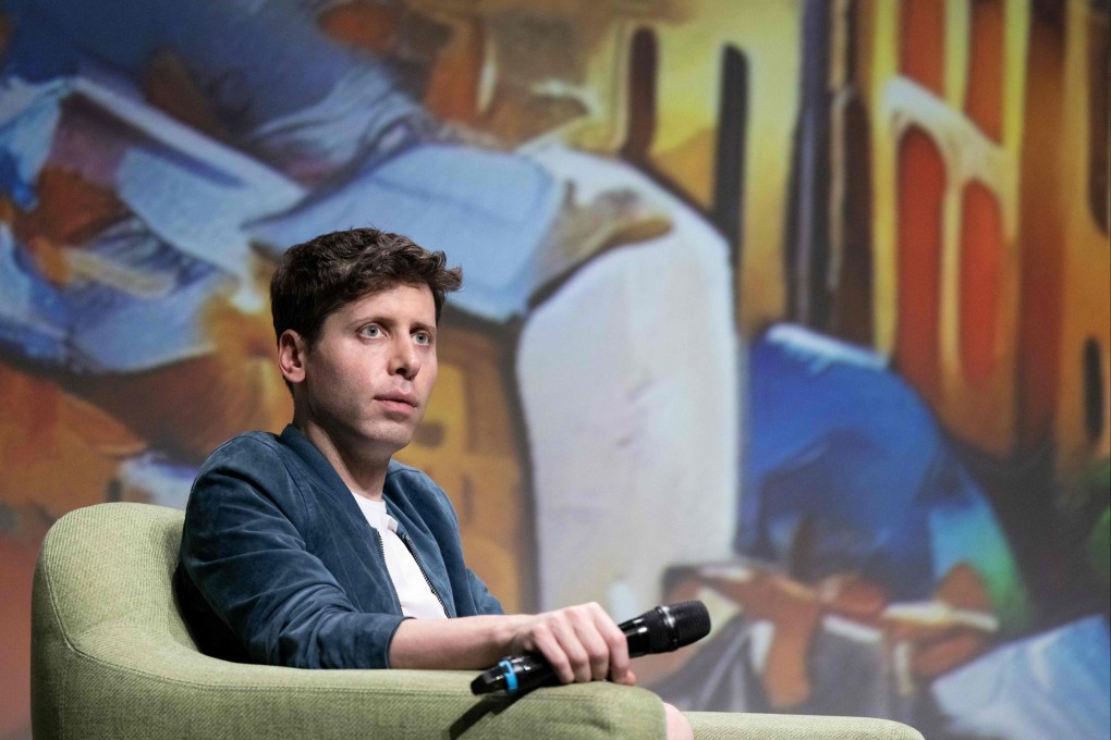 OpenAI chief Sam Altman speaks at an event in Paris on May 26. Photo: AFP