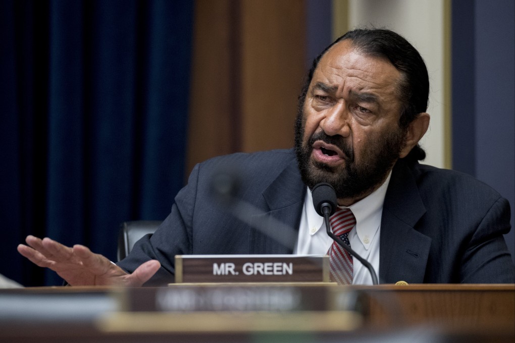 Democratic congressman Al Green of Texas says state laws like Florida’s that restrict property ownership of certain foreign nationals “exacerbate already heightened hostility towards ethnic minorities”. Photo: Bloomberg