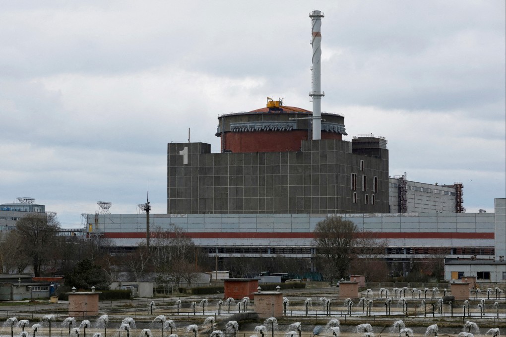 The Zaporizhzhia nuclear power plant in Russian-controlled Ukraine. Photo: Reuters