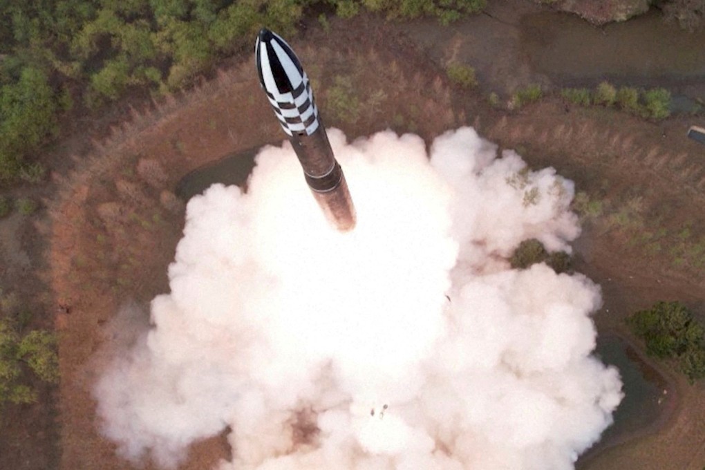 North Korea test-launched what it said was a new type of solid-fuel intercontinental ballistic missile last month. Pyongyang told Japan on Monday of its plan to launch a satellite as soon as this week. Photo: KCNA via Reuters