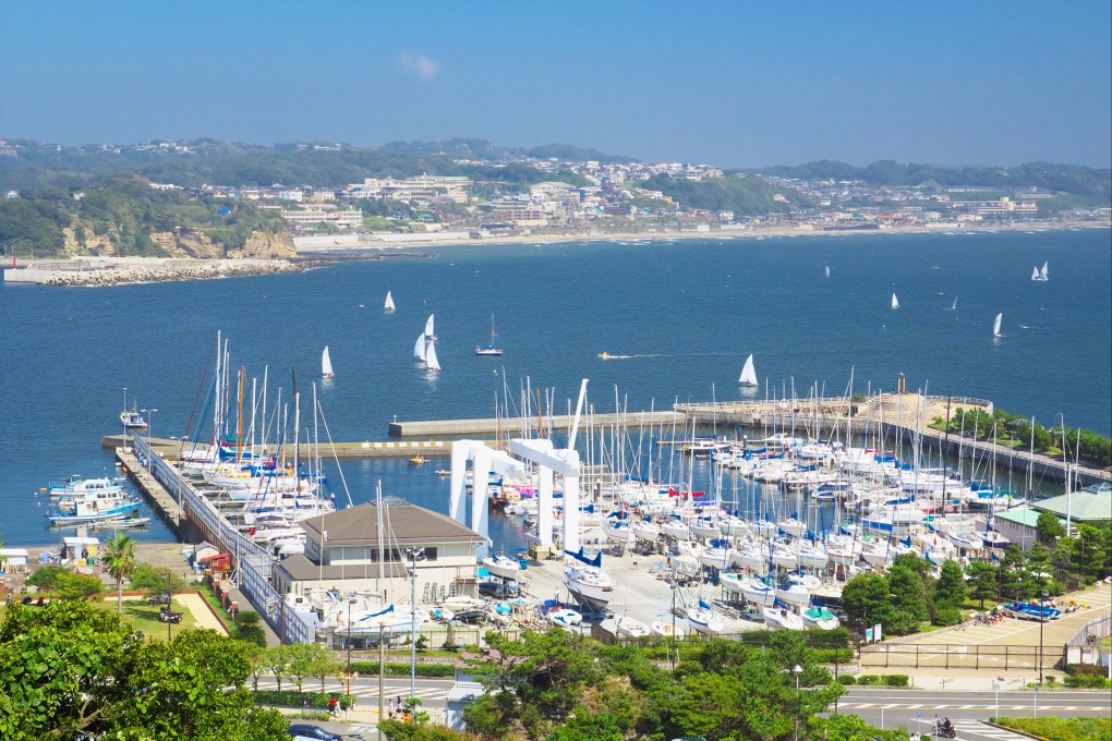 A view of Enoshima Yacht Harbour in Fujisawa, Japan. Photo: Shutterstock