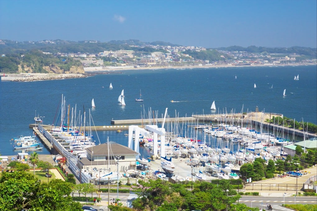A view of Enoshima Yacht Harbour in Fujisawa, Japan. Photo: Shutterstock