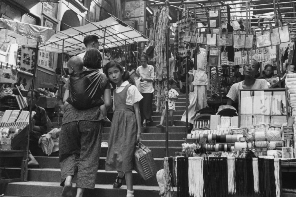 Hong Kong’s most comprehensive historical book was published back in 1957. Above: street traders in Central, Hong Kong circa 1950. Photo: Getty Images
