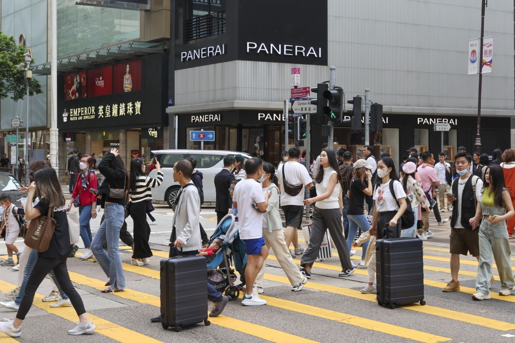 The return of mainland Chinese visitors to Hong Kong has boosted life insurance sales in the city. Photo: Yik Yeung-man