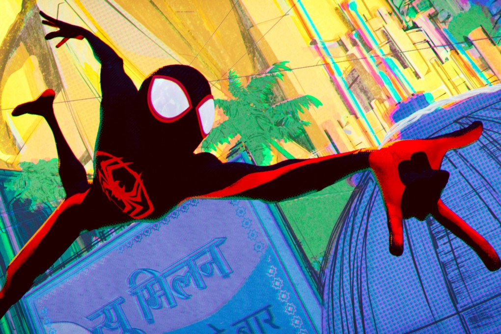 A still from “Spider-Man: Across the Spider-Verse” (category IIA), directed by Joaquim Dos Santos, Kemp Powers and Justin K. Thompson.