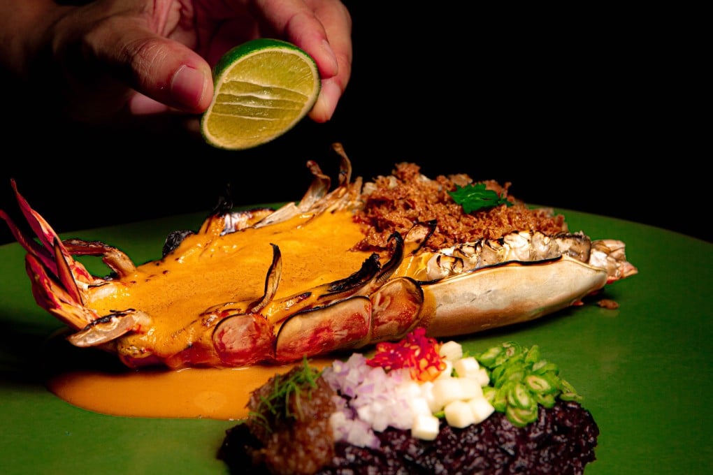 The signature river prawn dish at Niras, one of the new restaurants in Hong Kong you can enjoy in June 2023. Photo: Niras