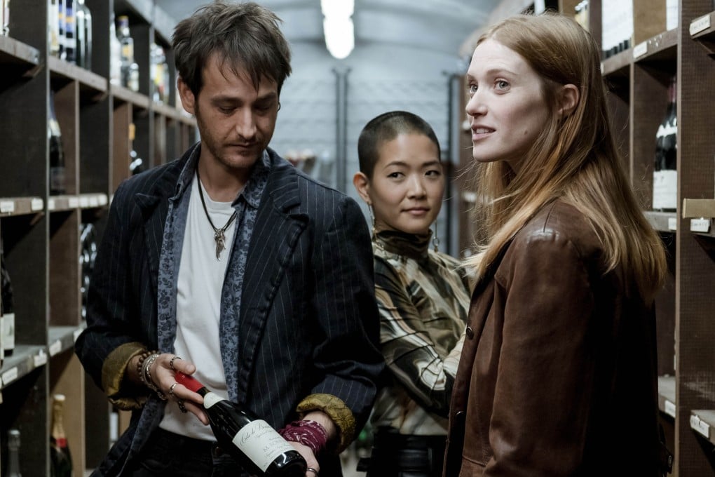 Taut Apple TV+ drama Drops of God uncorks French wine snobbery in a tasting competition in Japan. Fleur Geffrier as French wine expert Camille (right) in a still from the series. Photo: Apple TV+